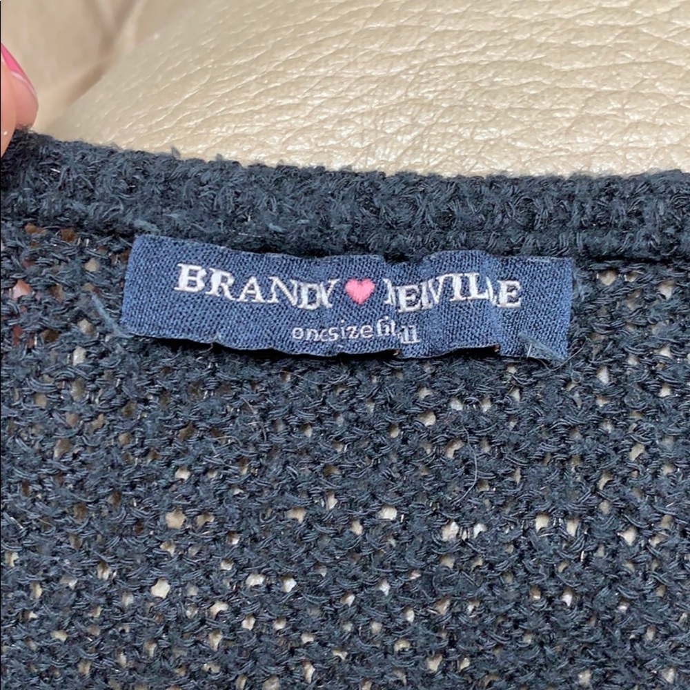 Black knit sweater - Picture 6 of 7